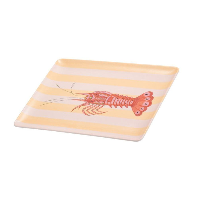 Yvonne Ellen Large Lobster Melamine Picnic Tray | {{ collection.title }}