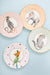 Yvonne Ellen Set of 4 Round Animal Tea Plates (16cm) | {{ collection.title }}