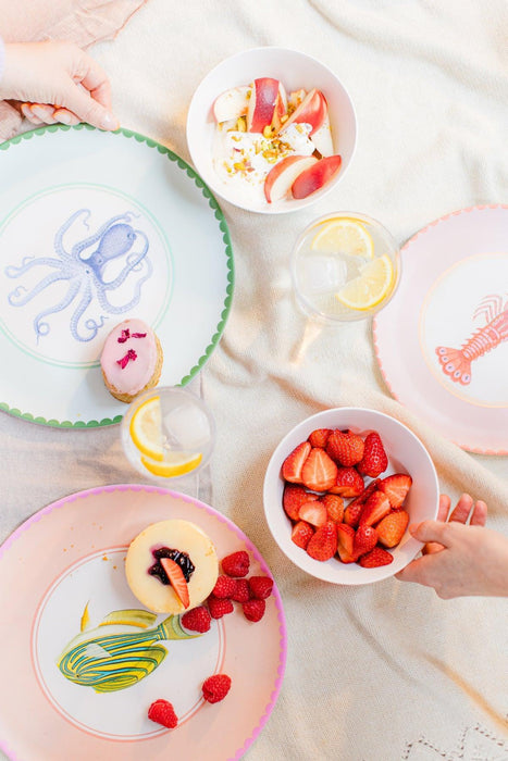 Yvonne Ellen Set of 4 Under the Sea Melamine Bowls | {{ collection.title }}