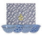 Tokyo Design Studio Mixed Bowl Giftset - Blue Pattern (4pcs) | {{ collection.title }}